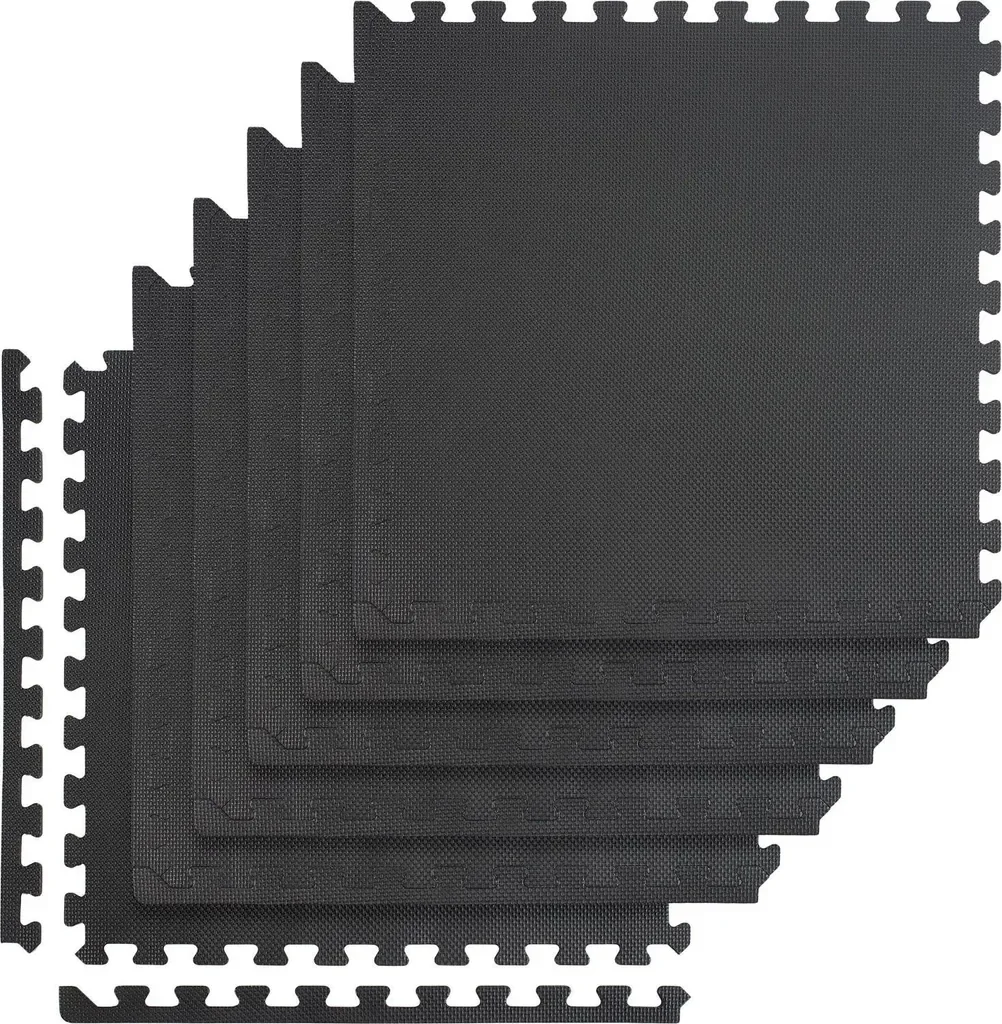 Gymtek XXL Schutzmatten 176,5 x 118 x 1 cm Bodenschutz Puzzlematte Set