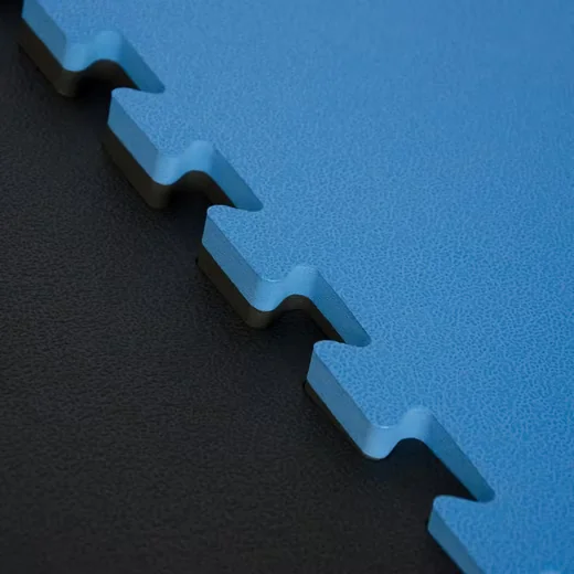 Eyepower Puzzlematte Fitnessmatte 90x90 cm Schwarz Blau