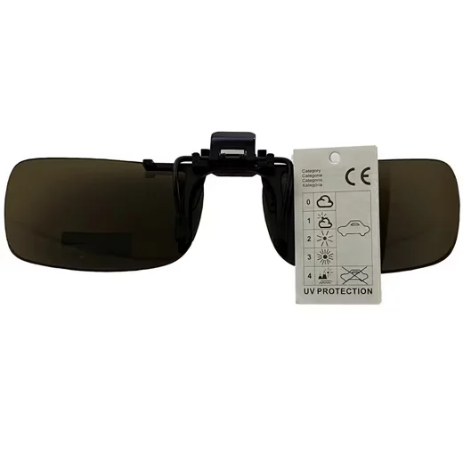 BEZLIT EYEWEAR Clip On Aufsatz polarisiert für Brille Pilotenbrille