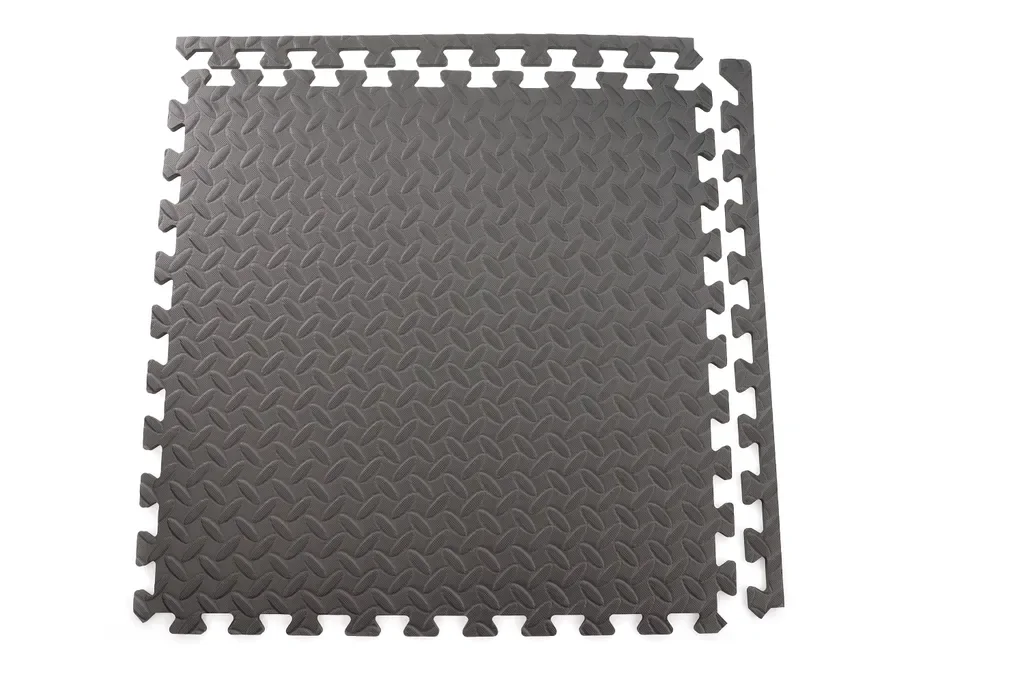 ELLUG Sportmatte Steckmatte 6er Set 61x61x1 cm schwarz 2,23 m2