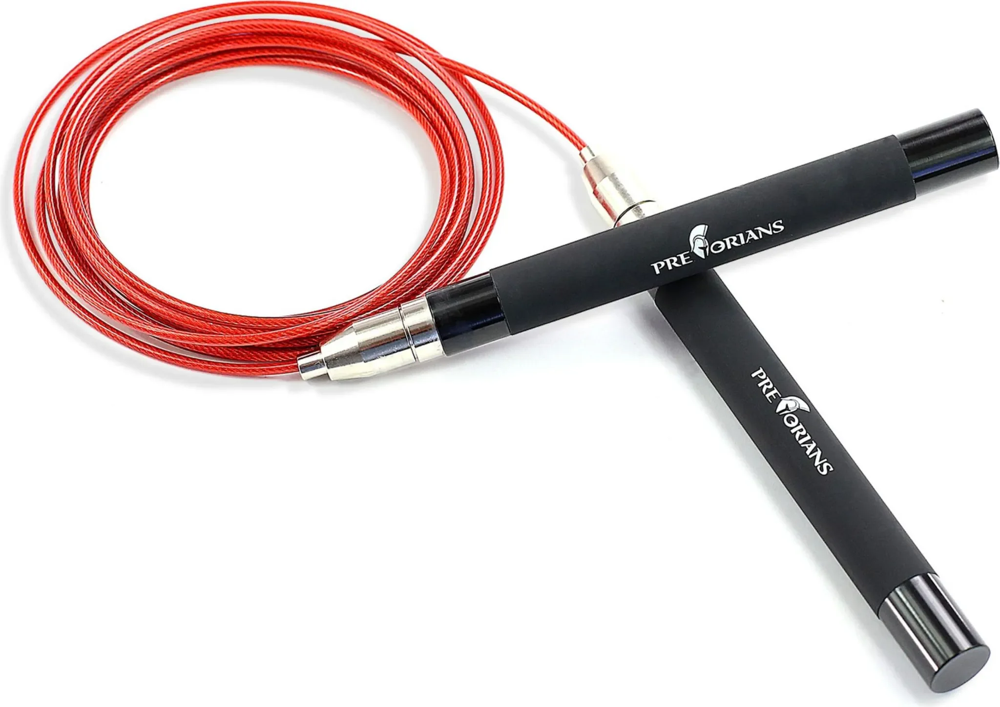 Pretorians Springseil verstellbar 300 cm für Boxtraining Cardio rot