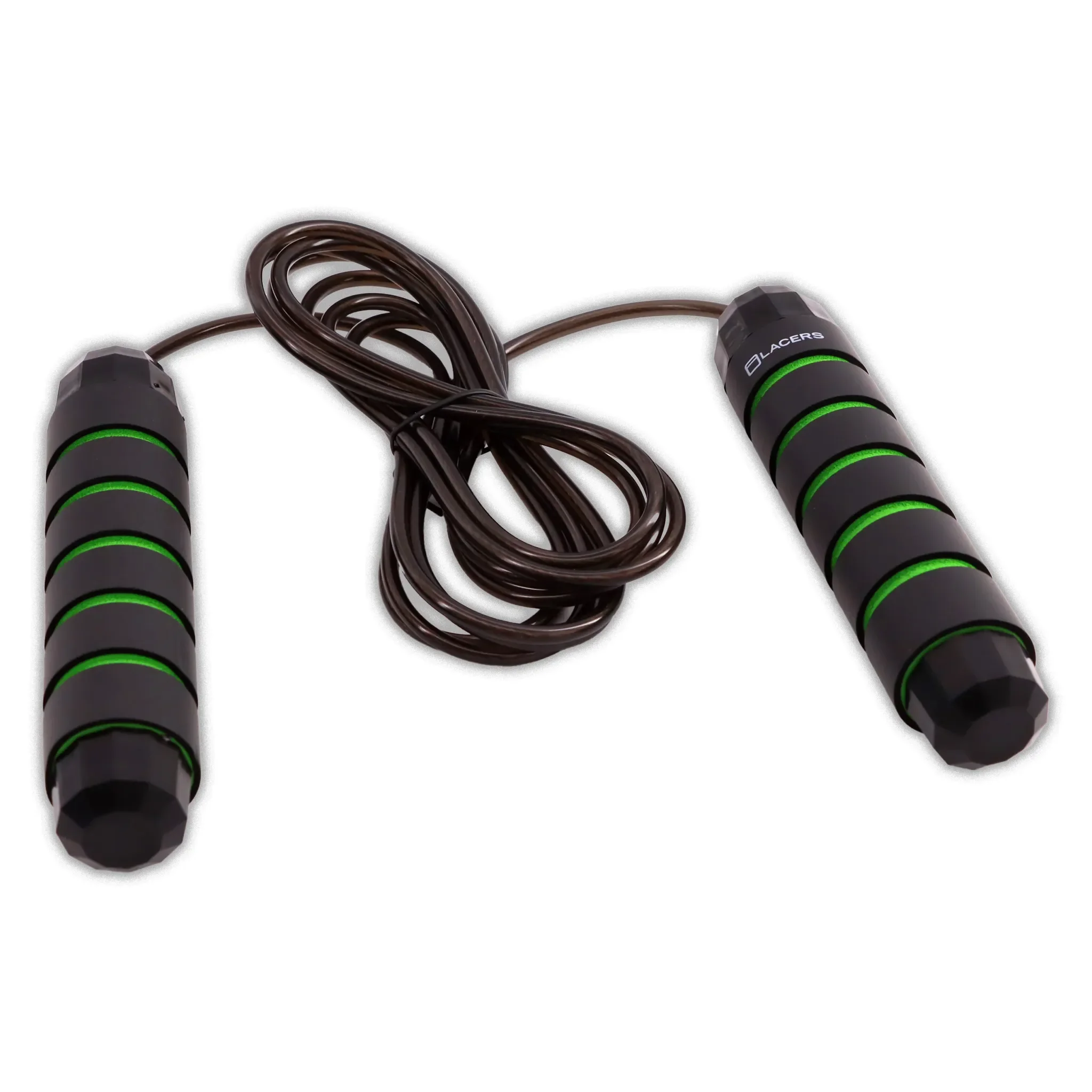 Lacers Petrolline Profi Springseil verstellbar 275cm grün rutschfest