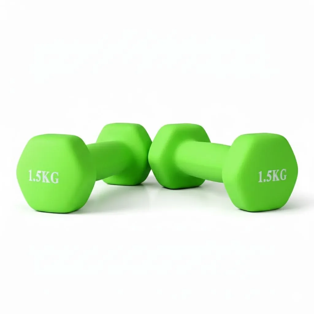 Pretorians Kurzhanteln 2er Set 2 x 1,5 kg für Krafttraining zuhause