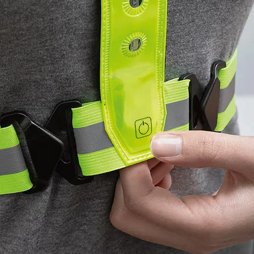 InnovaGoods Reflektierender Laufgürtel für Sportler