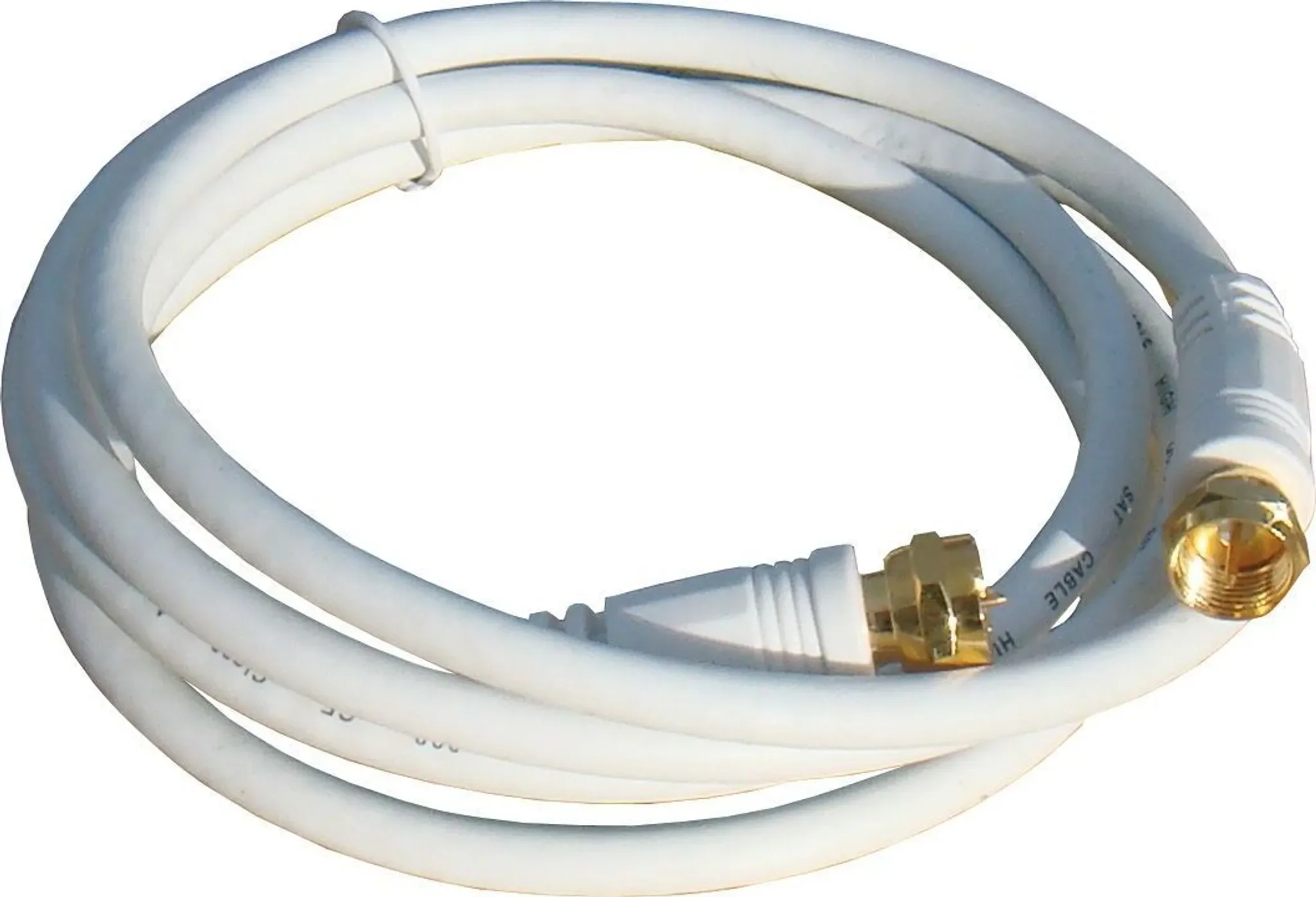 DIVERSE FF Anschlusskabel – F-Stecker auf F-Stecker, 2,5 m