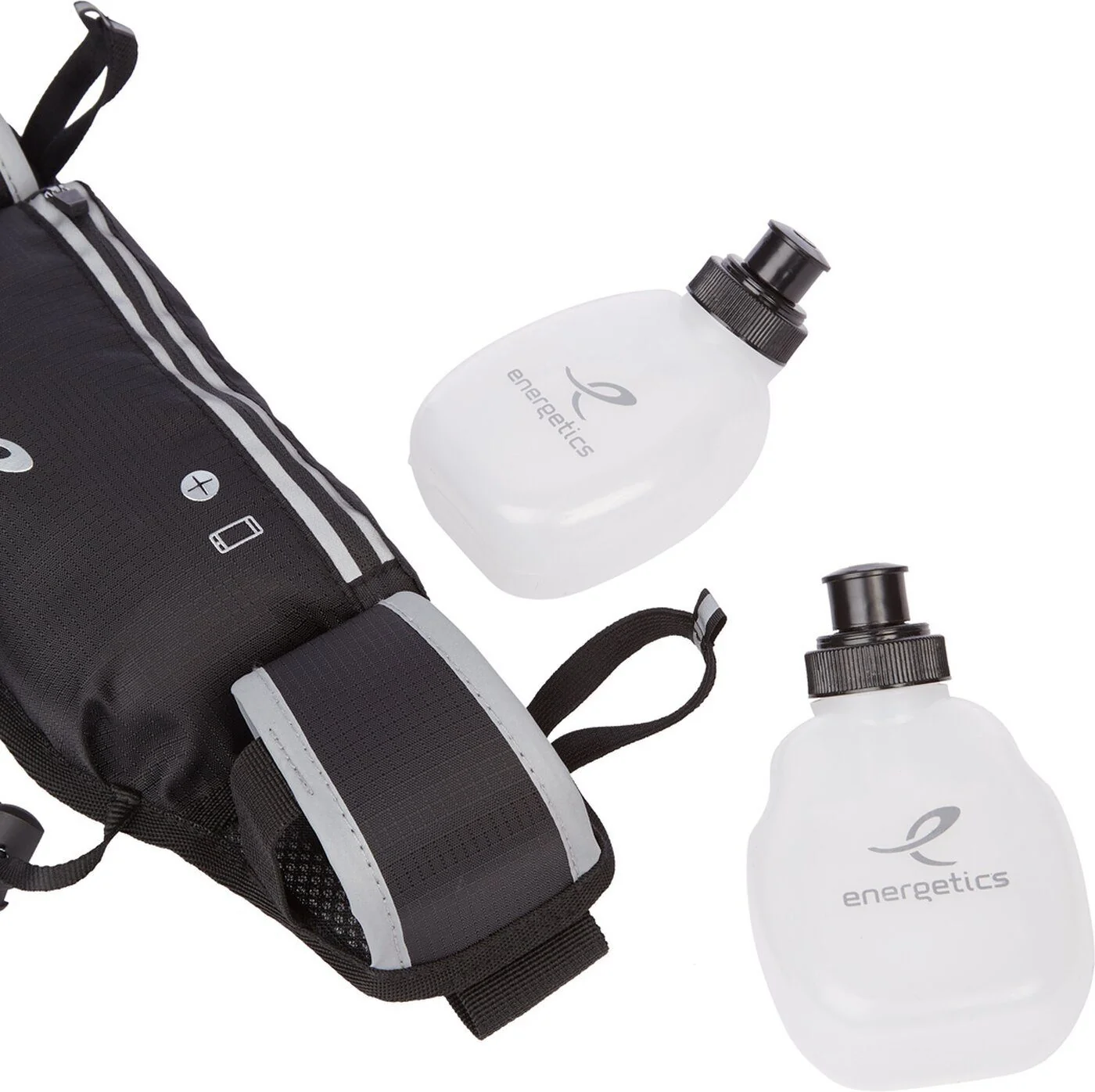 ENERGETICS Trinkgürtel Trail II HB mit 2 x 175 ml Flaschen