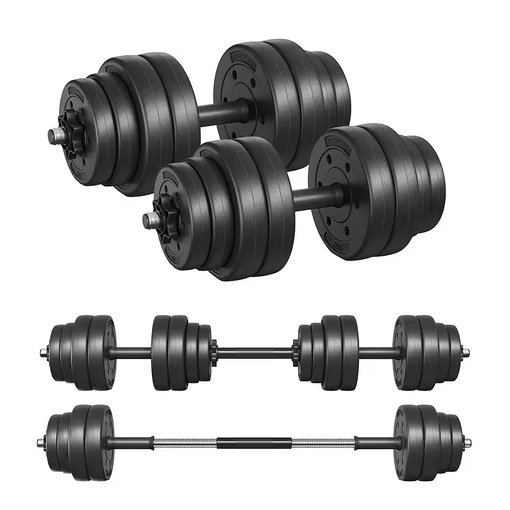 SONGMICS Hantelset 30 kg für Krafttraining zuhause