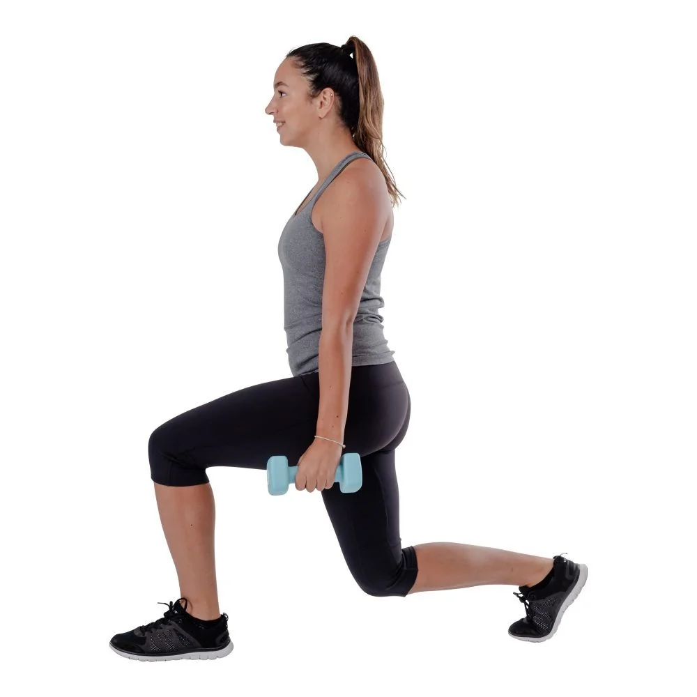 PURE 2 IMPROVE Neopren Kurzhanteln Set 2 x 3 kg hellblau