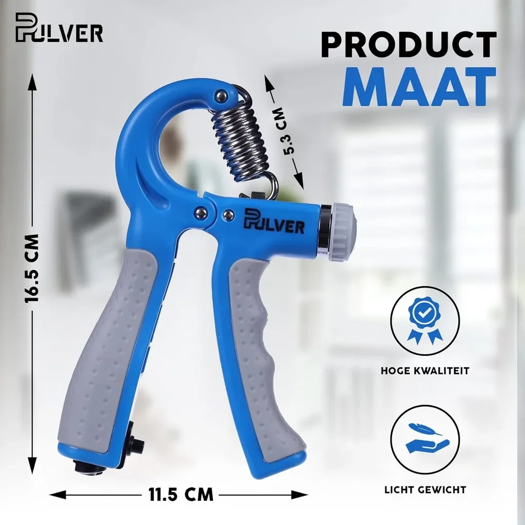 Fourthbrand Handtrainer 10-60 kg Edelstahl Grifftrainer verstellbar