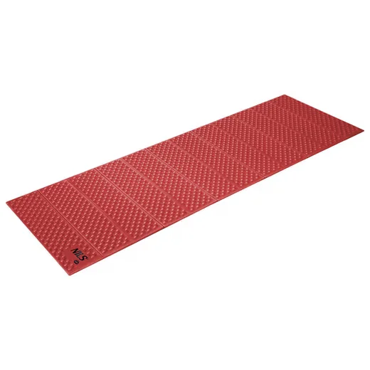 NILS CAMP Isomatte faltbar 182 x 60 cm rot Camping Trekking