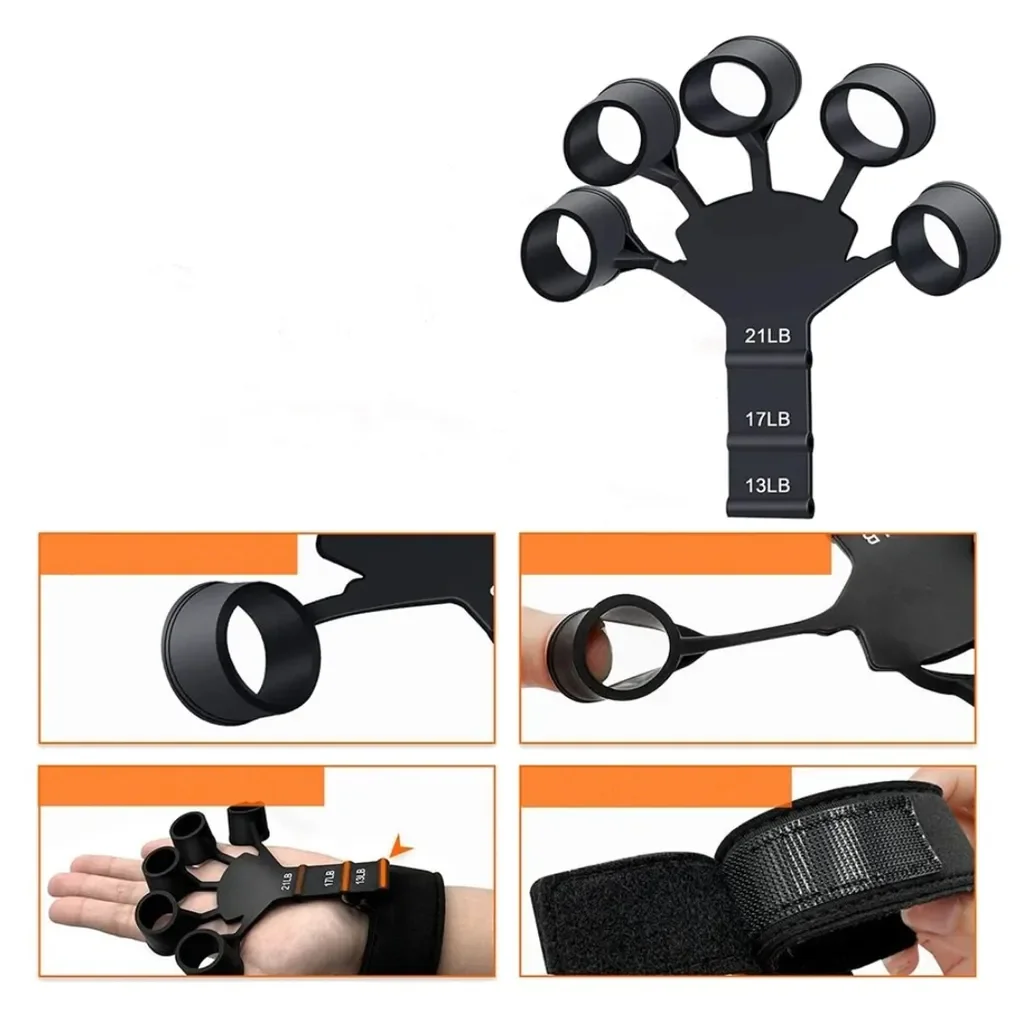 Edibazzar Handgriff-Set für Krafttraining, Reha, Fingerübungen