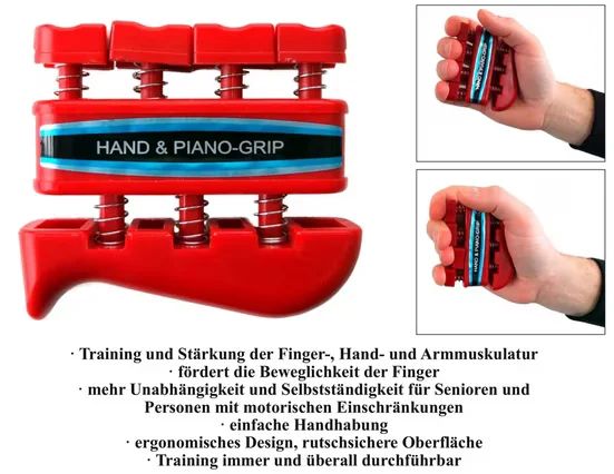 MAXIMEX Handmuskeltrainer Handtrainer Unterarmtrainer Fingertrainer