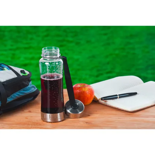 ELASTO Trinkflasche Austin 600 ml Sportflasche Edelstahlverschluss