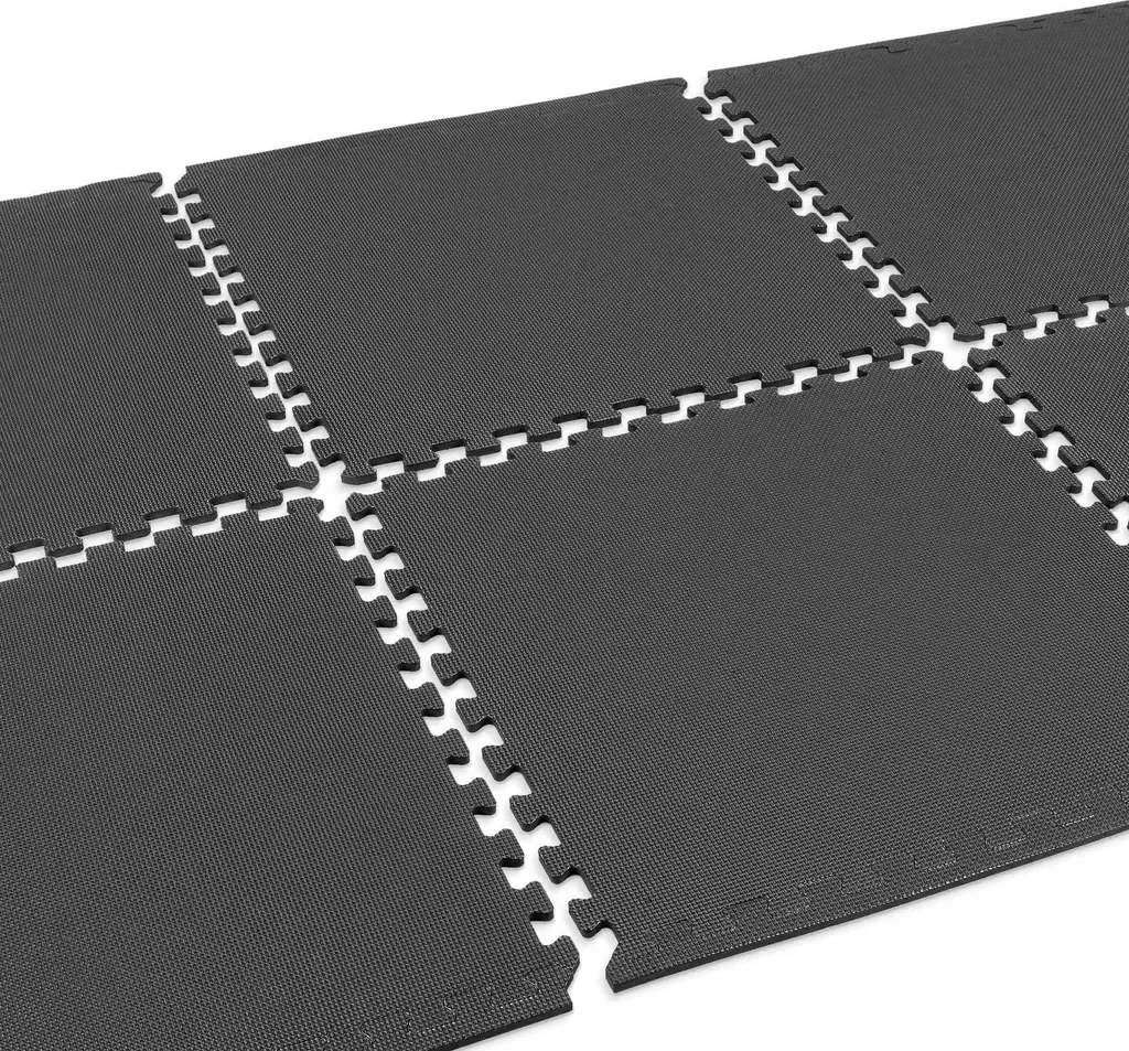 Gymtek XXL Schutzmatten 176,5 x 118 x 1 cm Bodenschutz Puzzlematte Set