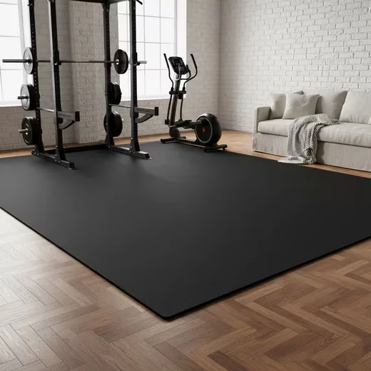 Eyepower Fitnessmatte XL 9er Set mit Rand 0,8 m2 Home Gym