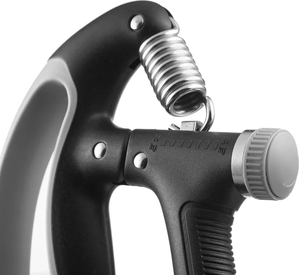 Gymtek Fingerhantel Handtrainer verstellbar mit Zähler, 10-100 kg