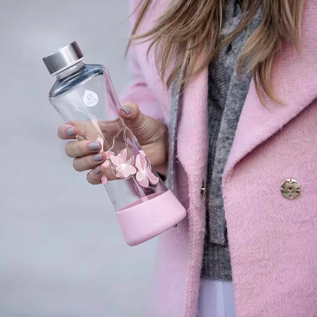 EQUA Trinkflasche Urban Jungle Magnolia