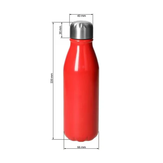 ELASTO Colare Trinkflasche 500 ml kohlensäuregeeignet Sport & Schule