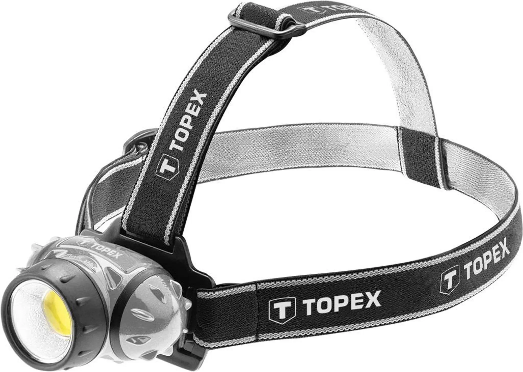 Topex Stirnlampe 3 W LED COB – batteriebetrieben