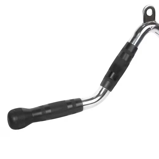 VirtuFit SZ-Curl Griff für Kabelzug mit ergonomischen Gummigriffen