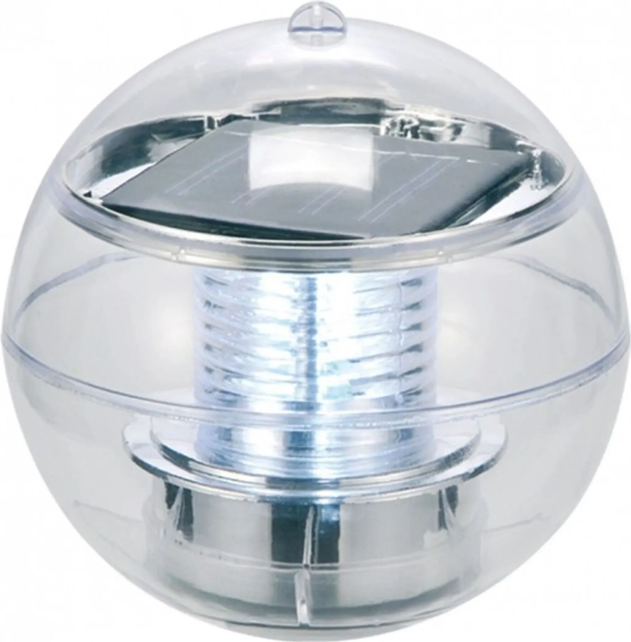 Haushalt International Solar Teichlampe – schwimmende LED-Kugel, warmweiß