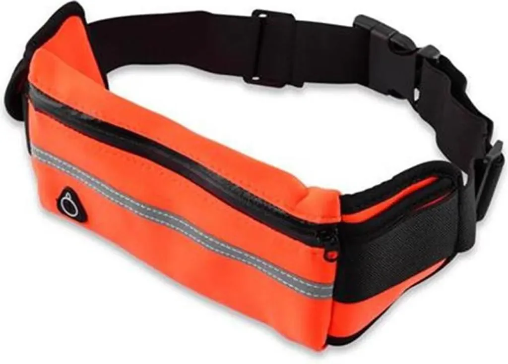 EmpireAthletics Neopren Laufgürtel Orange 70-100 cm Smartphone