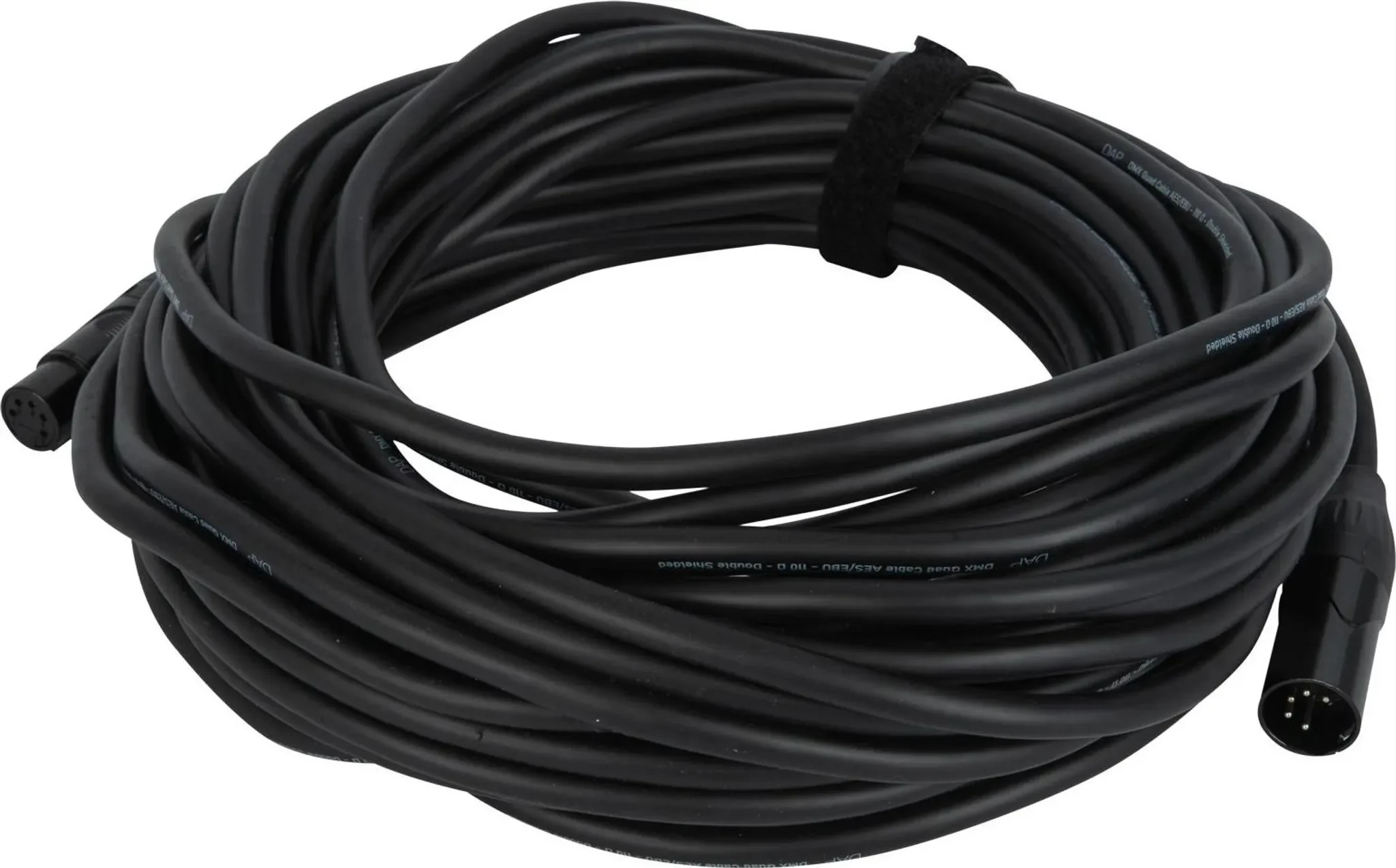 DAP FLX08 DMX/AES-EBU Kabel – XLR 5P (M) auf XLR 5P (F), 0,75 m