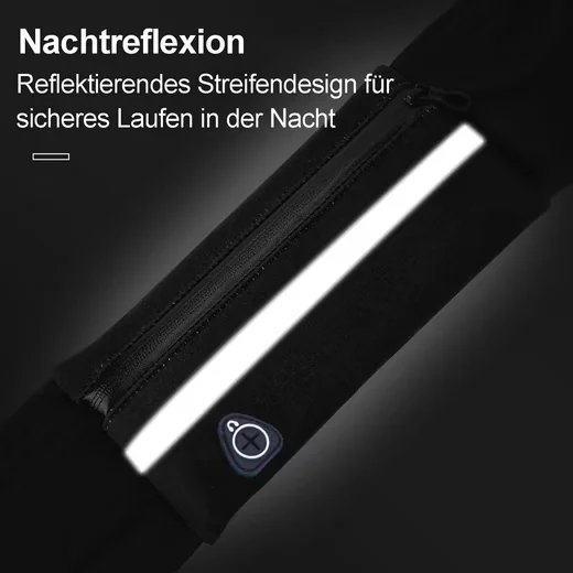 MUTIG Bauchtasche für Damen und Herren Laufgürtel für Handy
