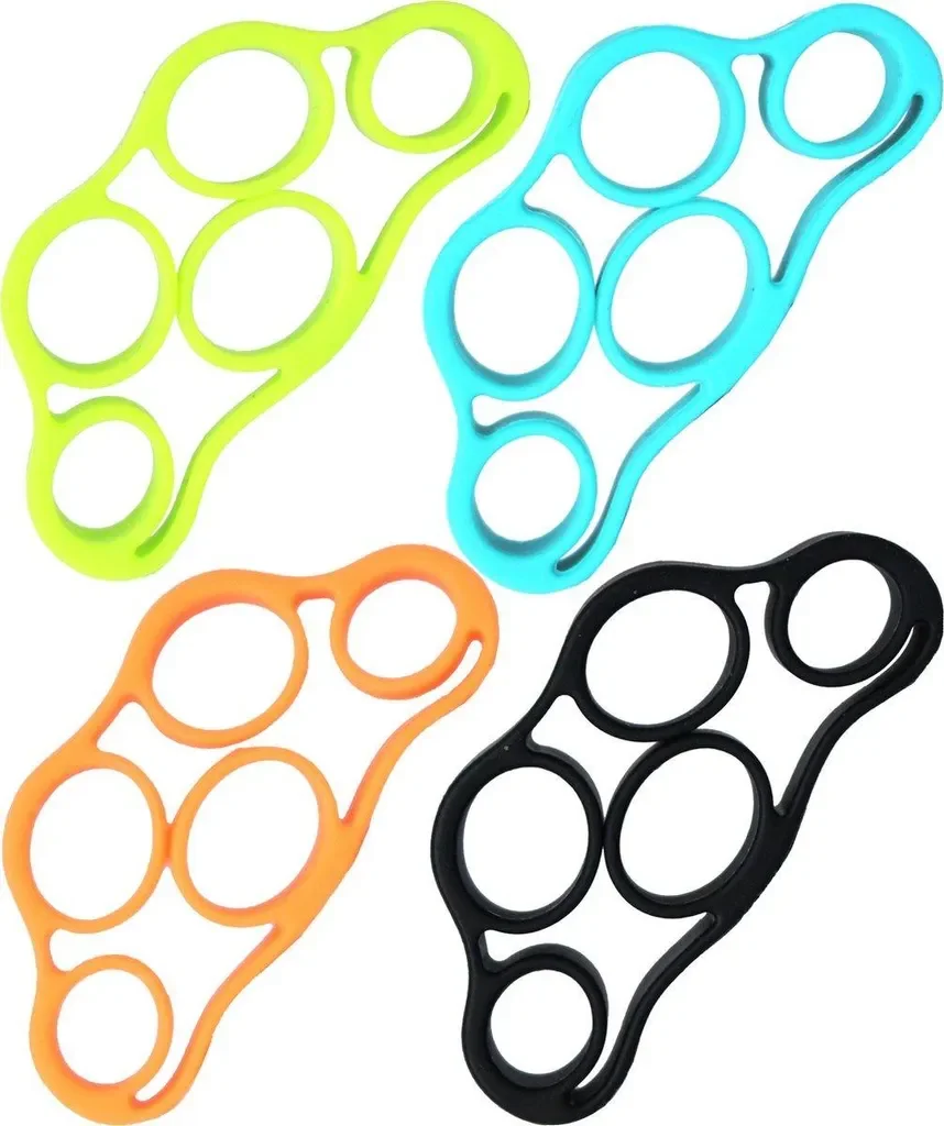 Jumada 4 teiliges Fingertrainer Set Grifftrainer Finger Expander