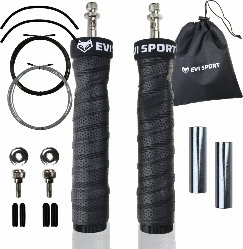 EVI Springseil für Crossfit und Boxen einstellbar mit Kugellagern