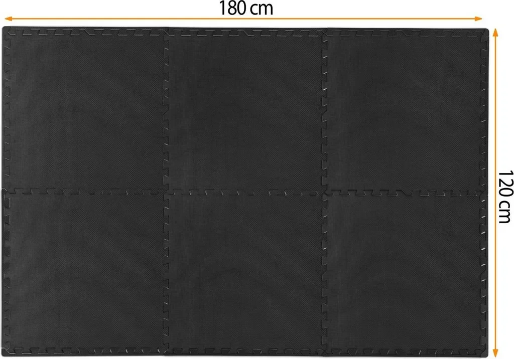 Neo-Sport Schaumstoff-Fitnessmatte 180 x 120 cm 192401