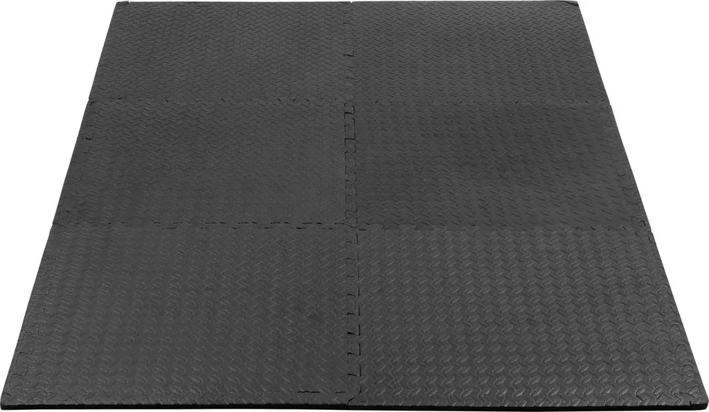 HMS PREMIUM MP12 Pro Bodenschutzmatte Puzzlematte 6er Set 12 mm EVA