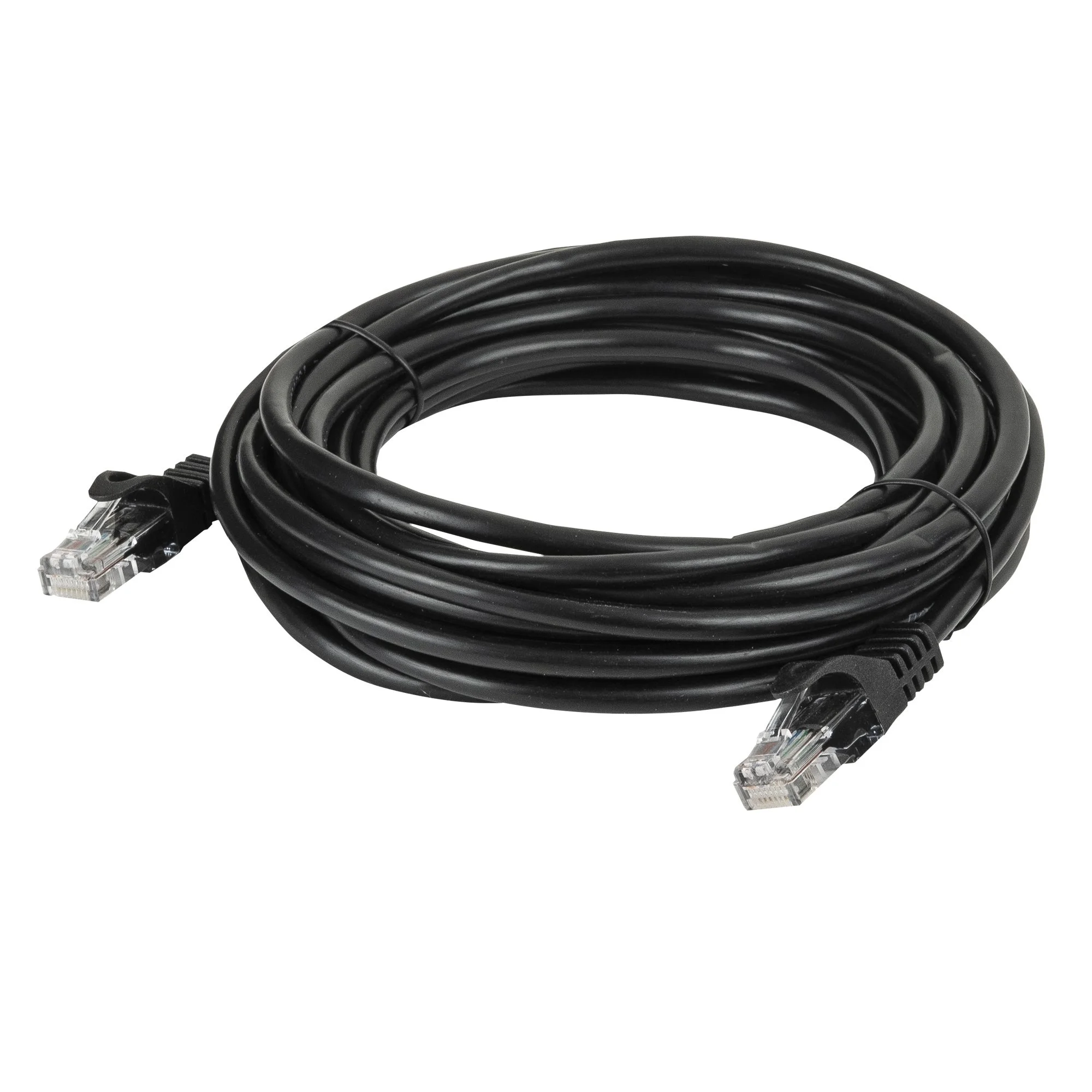 DAP CAT5e U/UTP LAN-Kabel – 0,75 m, Schwarz