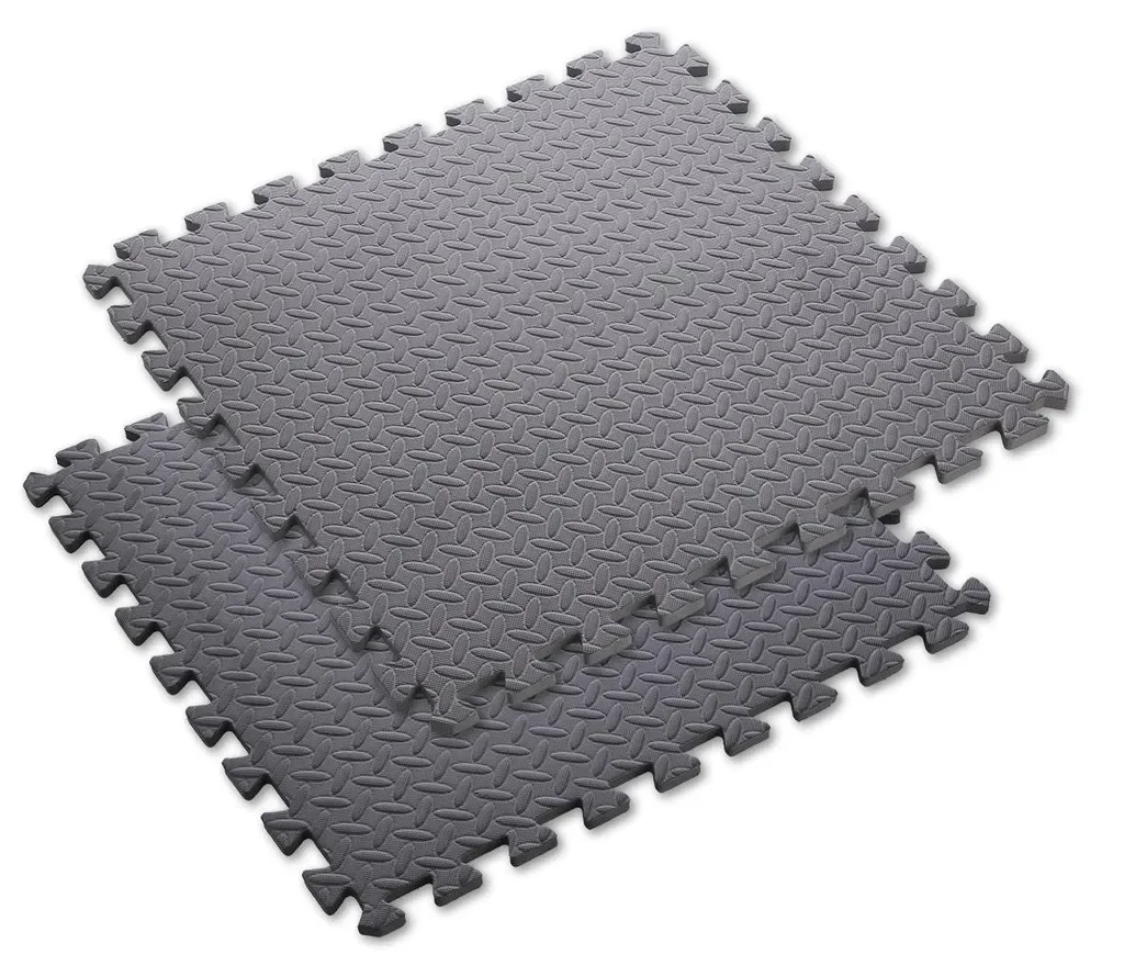 HMS PREMIUM Puzzle-Mattenset 9-tlg 180x180 cm Bodenschutzmatte 12 mm