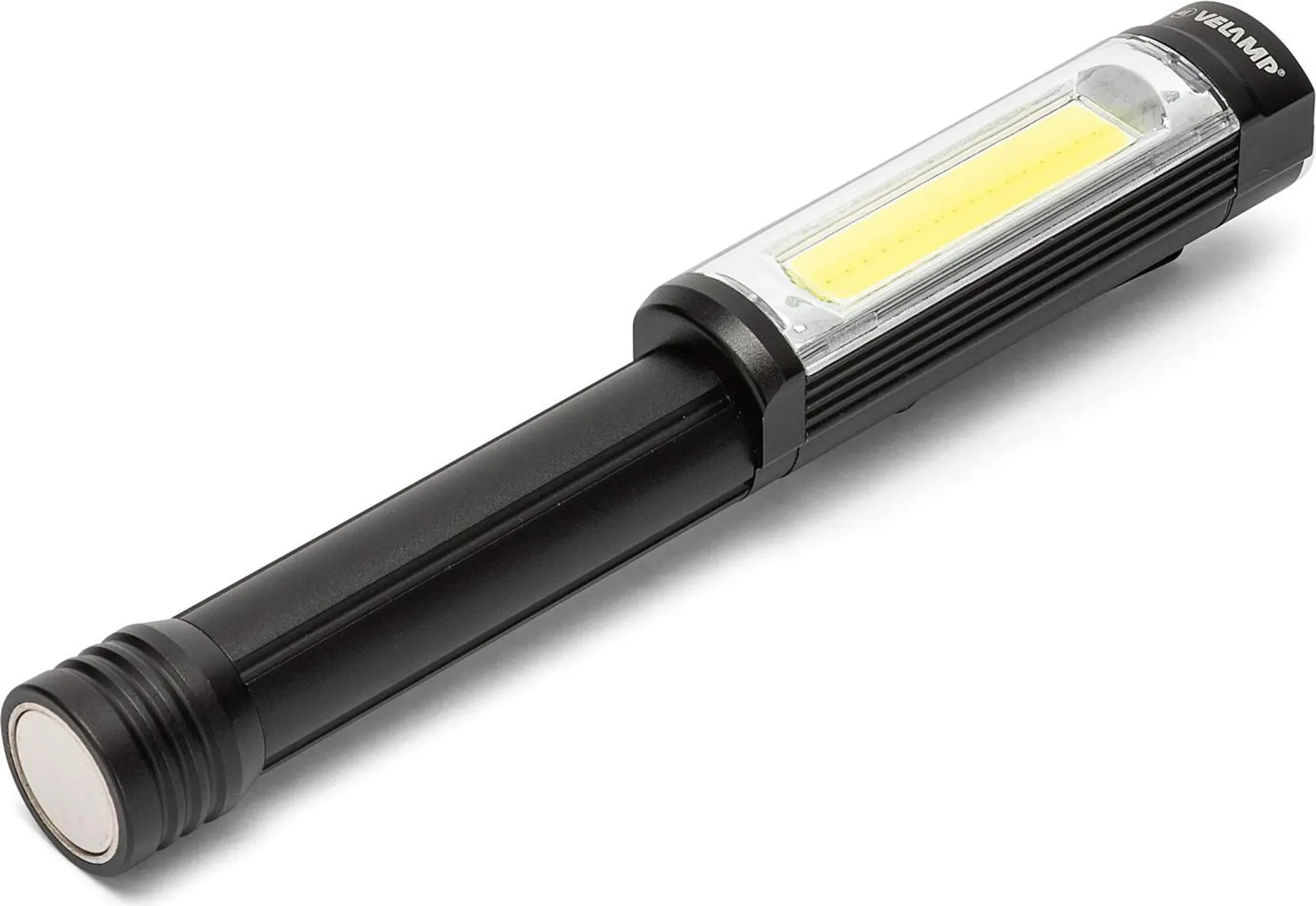 Velamp Aluminium COB Taschenlampe 3 W – 400 Lumen, Inspektionsleuchte