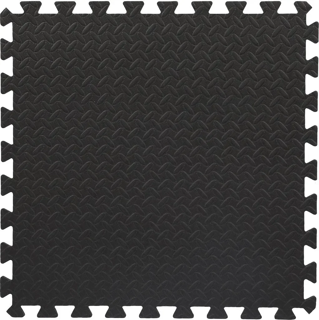 HMS PREMIUM MP12 Pro Bodenschutzmatte Puzzlematte 6er Set 12 mm EVA