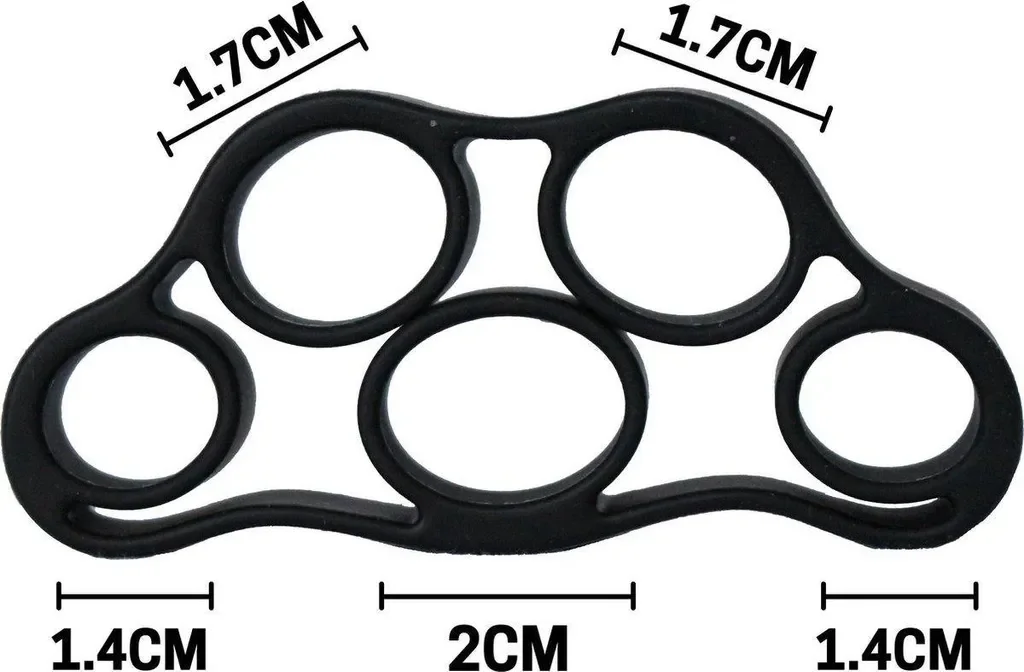 Jumada 4 teiliges Fingertrainer Set Grifftrainer Finger Expander